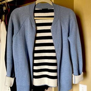 Ann Taylor zip up cardigan